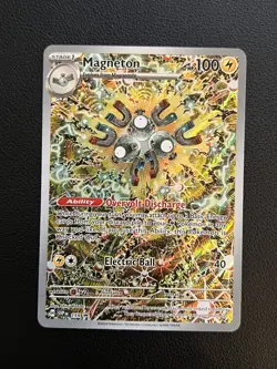 Pokemon TCG Card - Magneton SVP 159 Surging Sparks Elite Trainer Box Promo - Image 1