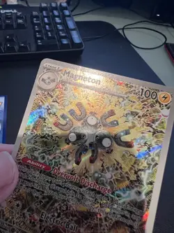 Pokemon TCG Card - Magneton SVP 159 Surging Sparks Elite Trainer Box Promo - Image 2