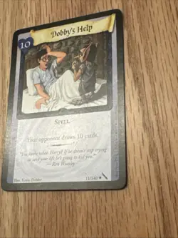 Dobby's Help Harry Potter TCG 11/140 Chamber of Secrets Rare Card Non Foil B - Image 4