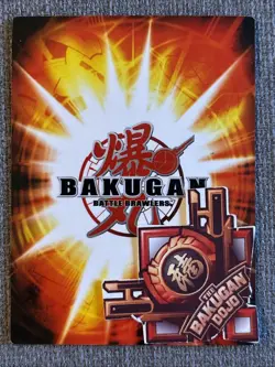 Bakugan Gundalian Invaders Quakix Gorem Red Ability Card Subterra - Image 4