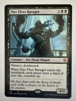 MTG Commander Legends: Battle for Baldur's Gate CLB Dire Fleet Ravager NM - Image 1
