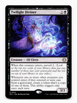 Twilight Diviner [Lorwyn Eclipsed] Magic - MTG ECL 0122 NM 💀 - Image 3