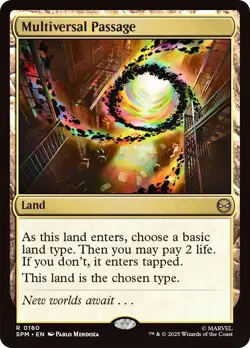 Multiversal Passage - 180 - NM - Marvel's Spider-Man - MTG - Image 1