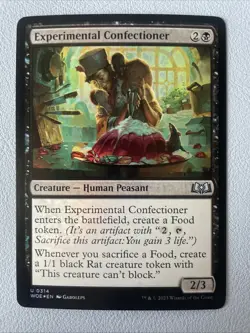 FOIL - Experimental Confectioner - Wilds of Eldraine WOE - MTG - Image 1