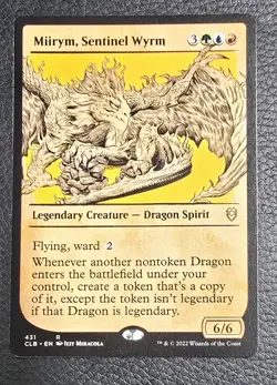 Miirym, Sentinel Wyrm (Showcase) Commander Legends: Battle for Baldur's Gate MTG - Image 1