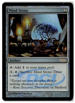 MTG Foil Mind Stone (DCI) - WPN & Gateway Promos Heavily Played English - Image 1