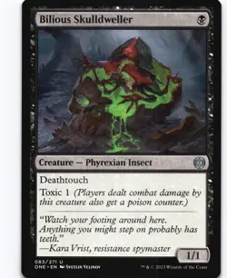 Bilious Skulldweller U Phyrexia: All Will Be One 83 NM ONE - Image 1