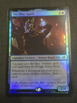 The Blue Spirit 0178 TLE Foil Extended Art MTG Avatar: The Last Airbender MINT - Image 1