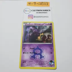 Team Aqua's Grimer Pokemon Double Crisis 7/34 Regular Common VLP/NM (PB6) - Image 1