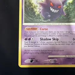 Pokemon Gengar TCG Card 16/99 Arceus Regular, English, MP - Image 5