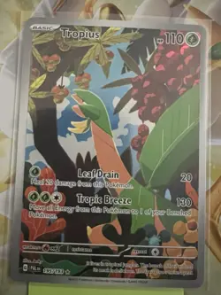 Pokemon Card TCG - Tropius 195/193 Illustration Rare Paldea Evolved Near Mint - Image 1