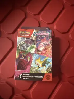 Pokemon TCG: Sword & Shield Fusion Strike Hanger Box - New & Factory Sealed - Image 1