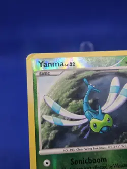 Pokemon Supreme Victors Yanma SH9 Shiny Holo Rare Reverse Holo HP/STAINED - Image 4