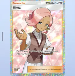 Ilima Full Art 2⭐, Pokemon TCG Pocket, Celestial Guardians, English - Image 1