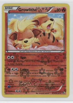 Growlithe Pokemon Black & White Legendary Treasures Radiant Collection #RC4 - Image 1