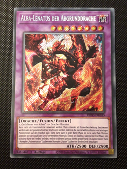 Yu-Gi-Oh! Alba-Lenatus der Abgrunddrache, DIFO-DE035, 1. Auflage, Deutsch, NM - Image 1
