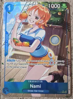 One Piece Nami Alt Art P P-053 Premium Booster The Best Vol. 1 PRB-01 English - Image 2