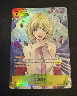 Stussy OP13-110 Alternate Art Foil SR | Carrying On His Will | One Piece TCG NM - Image 1