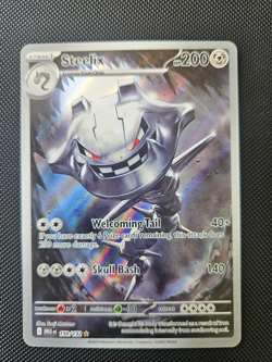 STEELIX - #150/132 - NM - ILLUSTRATION RARE - MEGA EVOLUTION - POKEMON ENG - Image 1