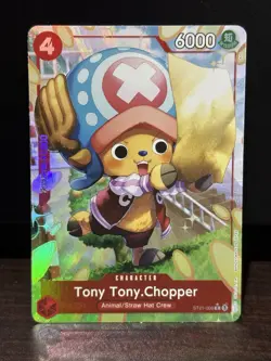 Tony Tony.Chopper Parallel ST21-008 Starter Deck EX: Gear 5 Foil NM - Image 1