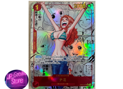 Nami OP01-016 Manga Alt Art ONE PIECE Card The Best Japanese PRB-01 R from Japan - Image 1