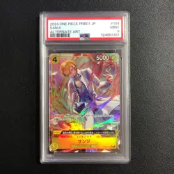 One Piece Japanese PRB01-Premium Booster the Best OP04-104 Sanji Alt Art PSA 9 - Image 1