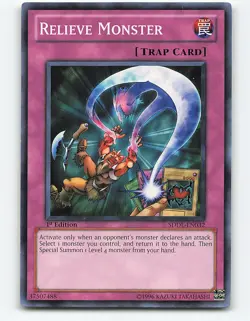 Relieve Monster #SDDL-EN032 1st Edition Yugioh Card - Image 1