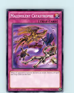 Yu-Gi-Oh TCG Malevolent Catastrophe DPBC-EN036 1st Edition Common Card NM - Image 1