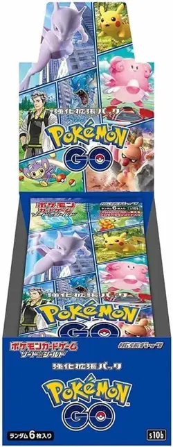 Pokemon Card Sword & Shield Booster Box Pokemon Go Japanese Sealed from USA - Image 1