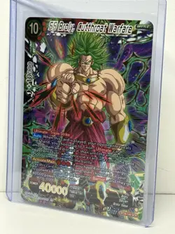 Dragon Ball Z Masters SS Broly Cutthroat Warfare Fearsome Rivals (BT29) SCR Card - Image 3