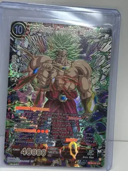 Dragon Ball Z Masters SS Broly Cutthroat Warfare Fearsome Rivals (BT29) SCR Card - Image 4