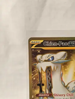 Pokemon Card - Chien-Pao EX (274/193) Sv02: Paldea Evolved Hyper Rare Holo - Image 2