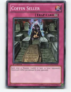 Coffin Seller #SDMA-EN032 1st Edition Yugioh Card - Image 1