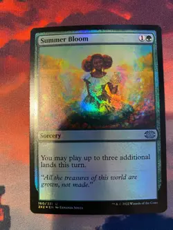 MTG Double Masters 2022 Summer Bloom Foil - Image 1
