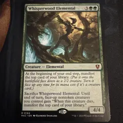 MTG-Commander: Murders at Karlov Manor-Whisperwood Elemental-0194 - Image 1
