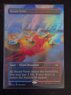 Steam Vents (Borderless) Unfinity Foil - Image 1