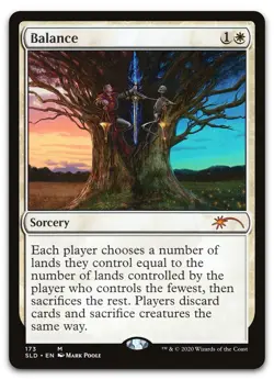 Balance #173 (NM) Secret Lair Drop SLD Magic MTG - Image 1