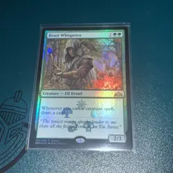 Beast Whisperer - Foil - Guilds of Ravnica Magic the Gathering MtG NM - Image 1