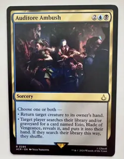 MTG - Auditore Ambush - Universes Beyond: Assassin's Creed - Near Mint - Image 1