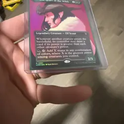 Selvala, Heart of the Wilds (Borderless) Commander Masters CMM Foil NM - Image 2