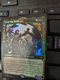 Tyvar the Bellicose (Showcase) Foil, March of the Machine: The Aftermath NM - Image 1