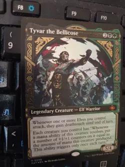 Tyvar the Bellicose (Showcase) Foil, March of the Machine: The Aftermath NM - Image 3