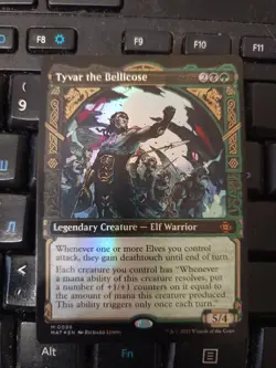 Tyvar the Bellicose (Showcase) Foil, March of the Machine: The Aftermath NM - Image 4