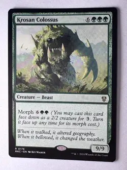 Krosan Colossus - MTG Commander (MKC) - Rare - Near Mint - Image 1