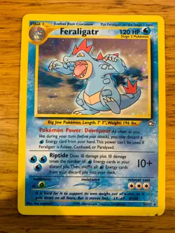 Feraligatr (5/111) Holo Neo Genesis Set Pokemon Card! FAST & FREE P&P! - Image 1