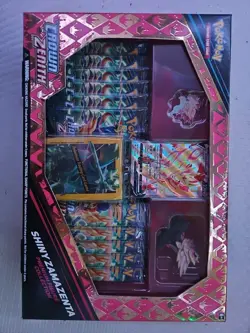 Pokemon Crown Zenith Shiny Zacian & Zamazenta Premium Figure Collection Box (2) - Image 1