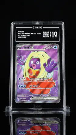 ‼JYNX EX 2023 POKEMON SCARLET & VIOLET 151 SET #191/165~ TAG GRADE 10!💨 - Image 1
