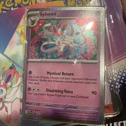 (Set of 3) Pokemon TCG Prismatic Evolutions Tech Sticker Collection Sylveon - Image 5