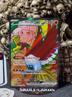 ☠☠ Pokemon Ethan's Ho-Oh ex 209/182 Sv10: Destined Rivals Holo - Image 1