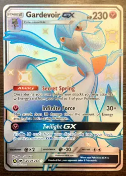 Pokemon Gardevoir GX SV75/SV94 Hidden Fates: Shiny Vault Holo NM/Mint - Image 1